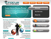 Tablet Screenshot of efocustechnology.com
